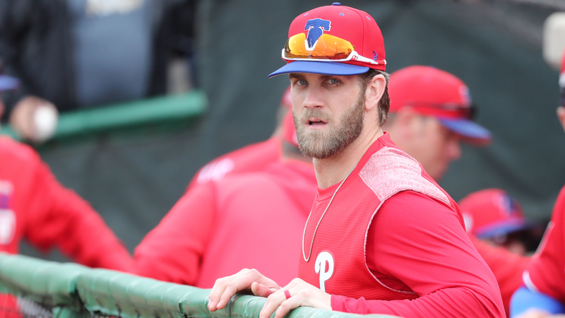 Philadelphia Phillies Outfielder Bryce Harper