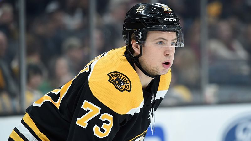 Boston Bruins defenseman Charlie McAvoy