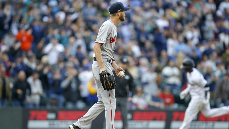 Red Sox pitcher Chris Sale