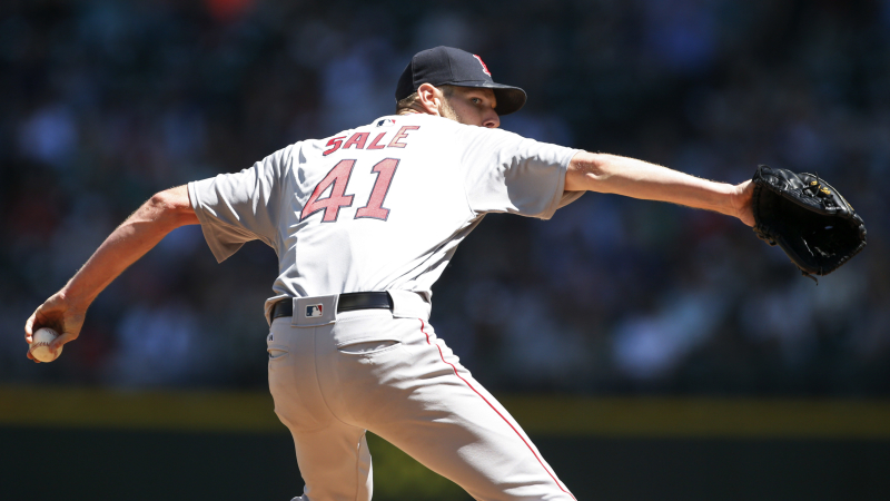 Boston Red Sox pitcher Chris Sale