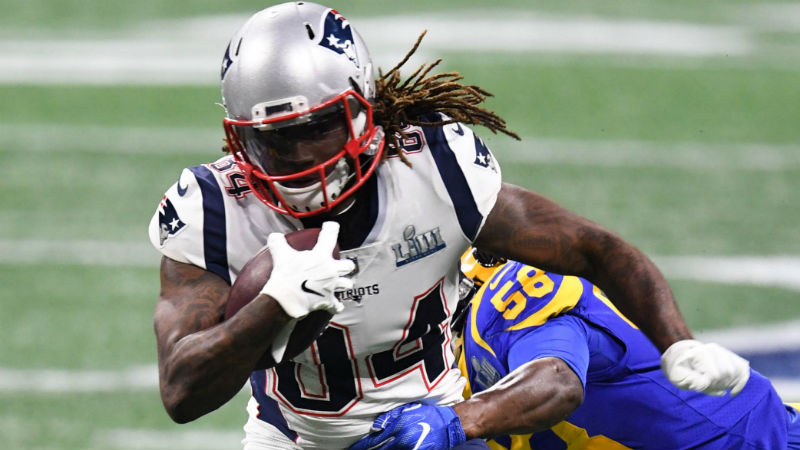 New England Patriots wide receiver Cordarrelle Patterson