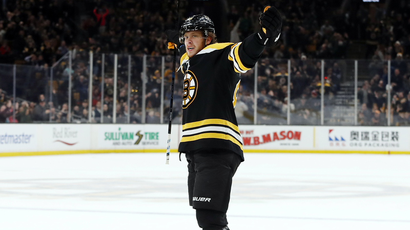Boston Bruins Right Wing David Pastrnak