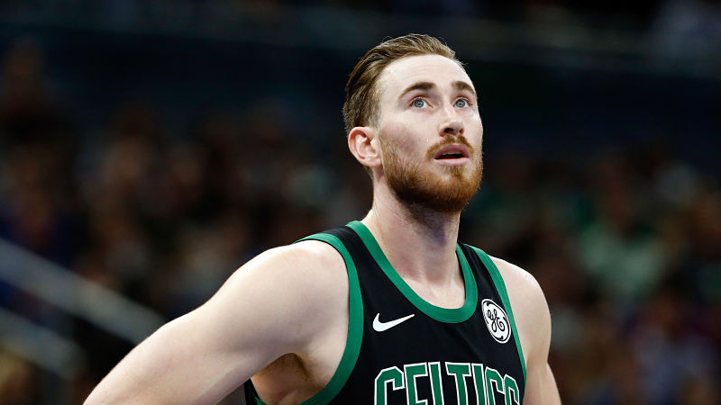 Boston Celtics forward Gordon Hayward