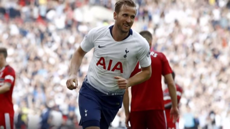 Tottenham Hotspur striker Harry Kane