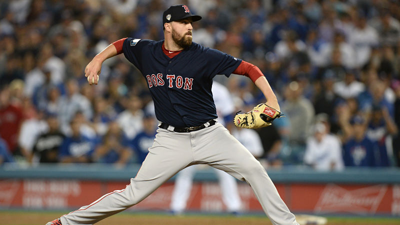 Boston Red Sox reliever Heath Hembree