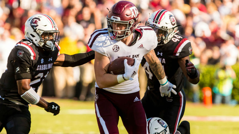 Texas A&M Aggies tight end Jace Sternberger