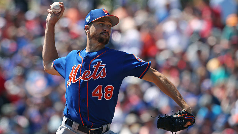 New York Mets pitcher Jacob deGrom