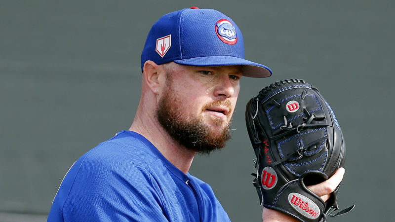 Free Agent pitcher Jon Lester