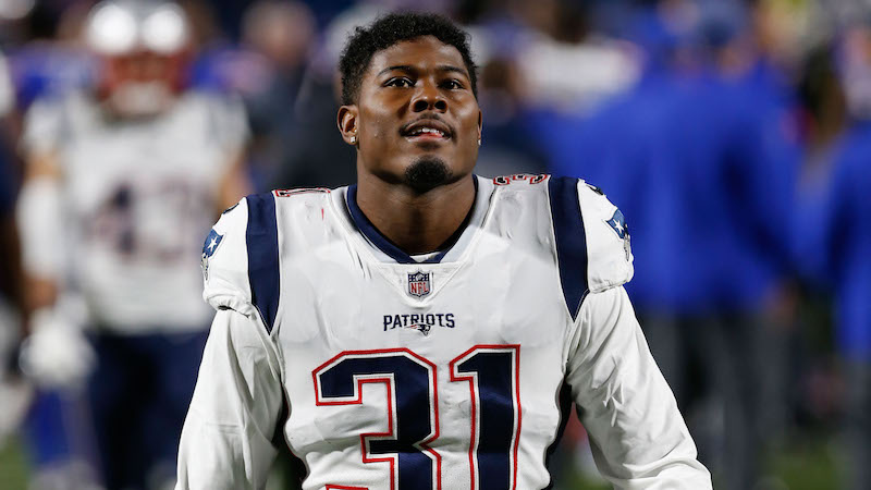 Patriots cornerback Jonathan Jones