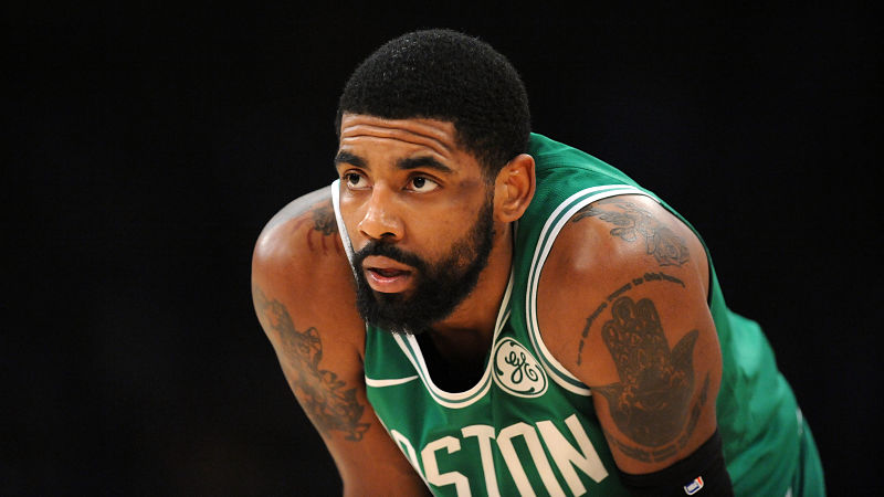 Boston Celtics guard Kyrie Irving