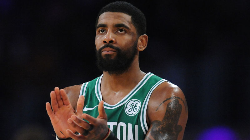 Boston Celtics guard Kyrie Irving