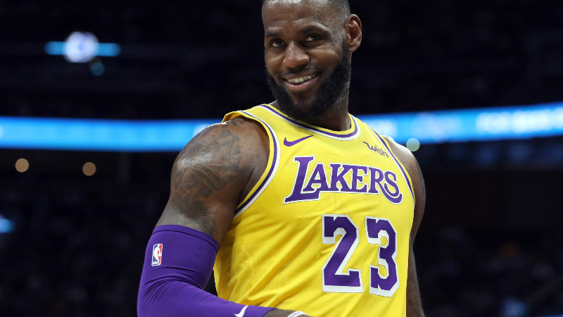 Los Angeles Lakers forward LeBron James