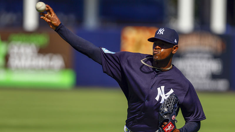 New York Yankees pitcher Luis Severino