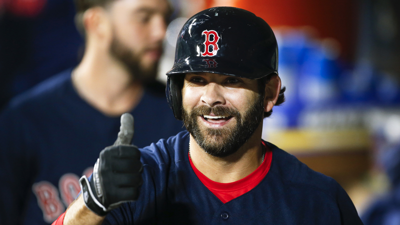 Red Sox first baseman Mitch Moreland