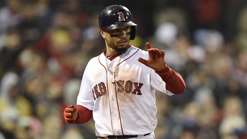 Boston Red Sox Outfielder Mookie Betts