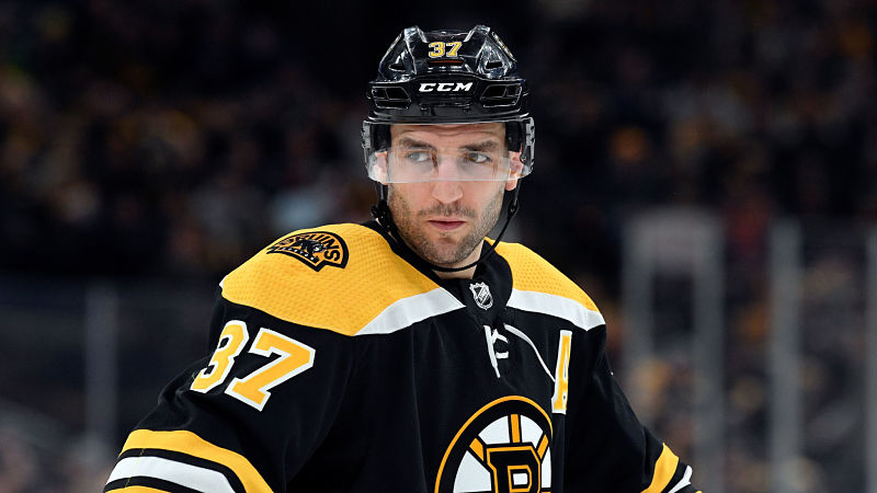 Boston Bruins Center Patrice Bergeon