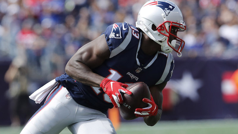 Patriots wide receiver Phillip Dorsett