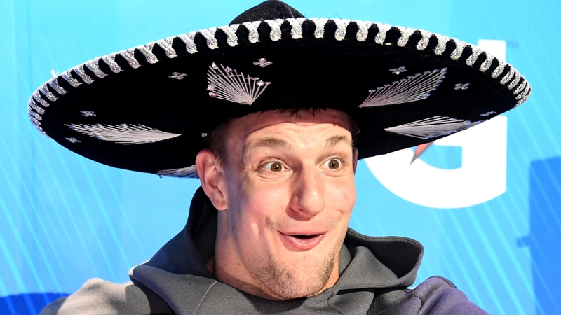 Former New England Patriots' tight end Rob Gronkowski