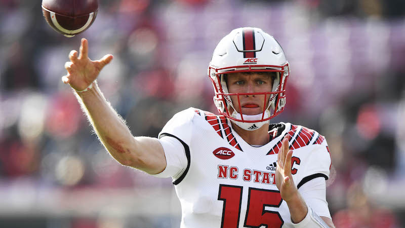 NC State QB Ryan Finley