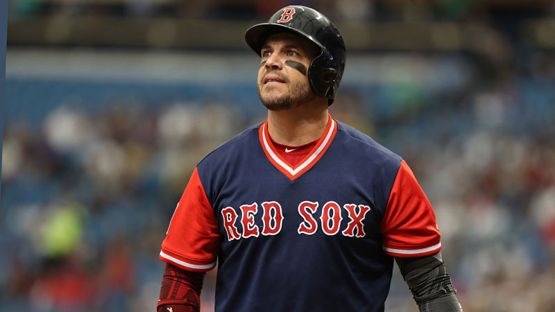 Boston Red Sox first baseman Steve Pearce