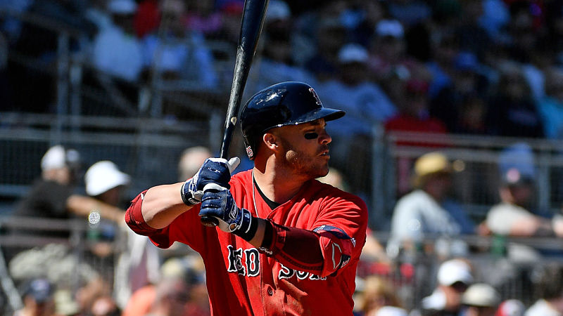 Boston Red Sox outfielder Steve Pearce