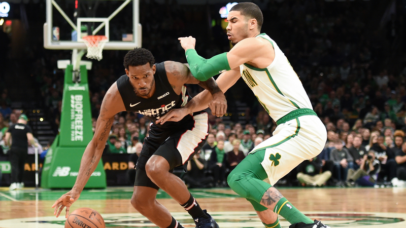 Celtics' Jayson Tatum, Wizards' Trevor Ariza