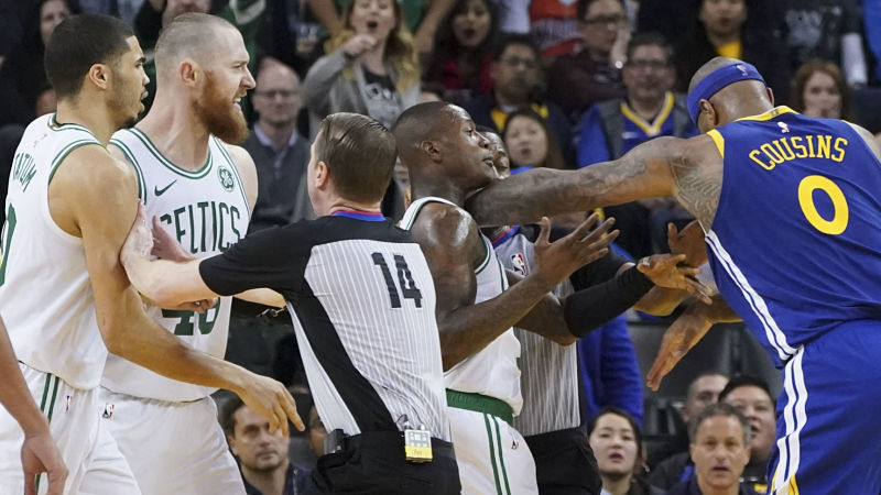 Terry Rozier, DeMarcus Cousins