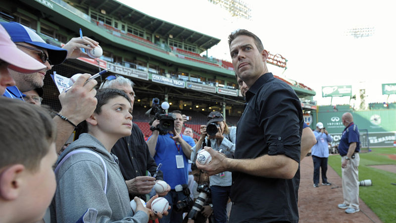 Chicago Cubs president of baseball operations Theo Epstein