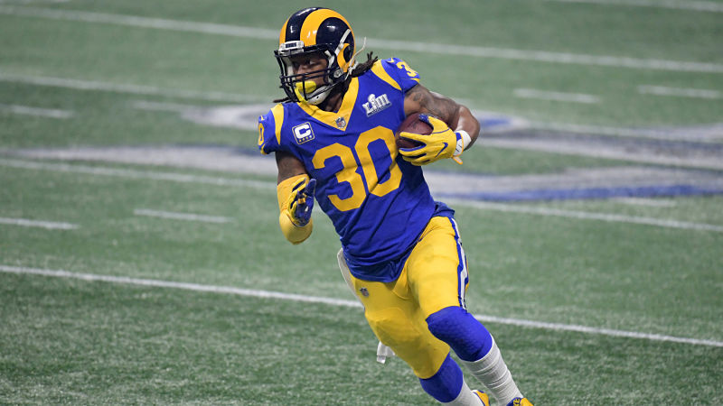 Los Angeles Rams running back Todd Gurley