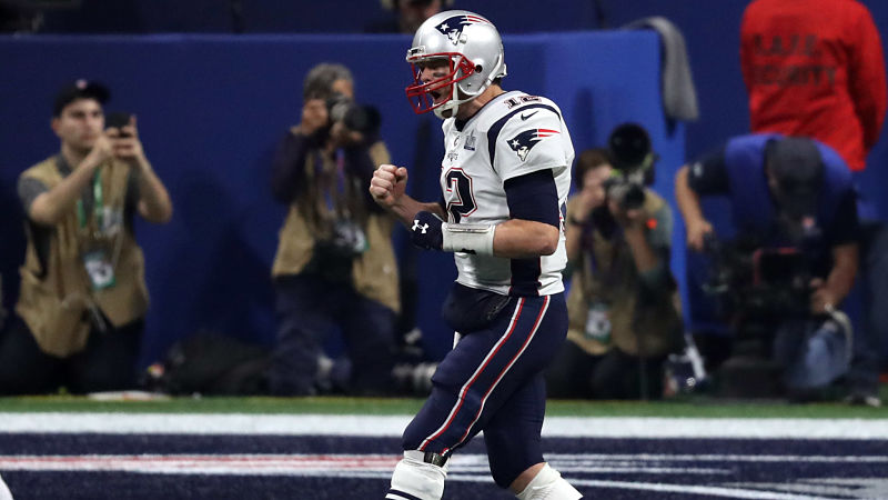 New England Patriots quarterback Tom Brady