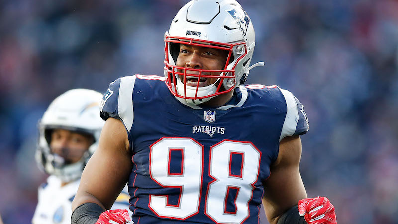 Defensive end Trey Flowers
