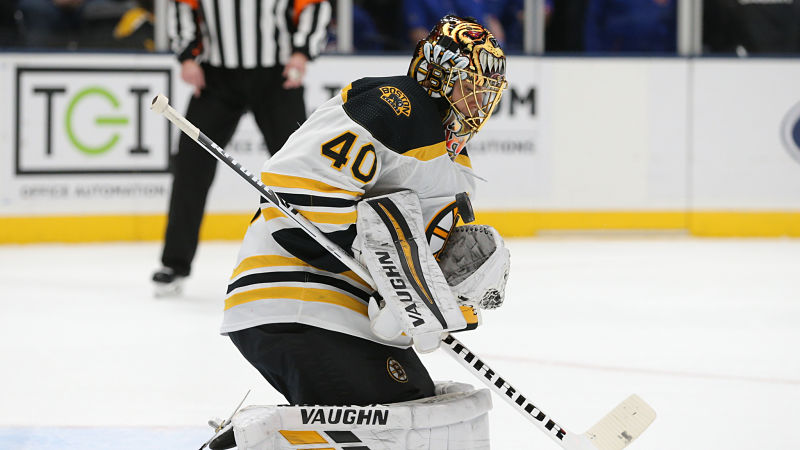 Boston Bruins goalie Tuukka Rask