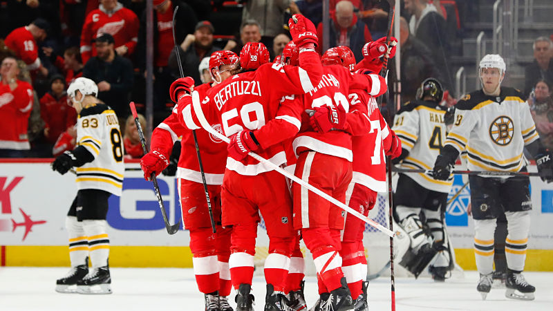 Detroit Red Wingsv Vs. Boston Bruins
