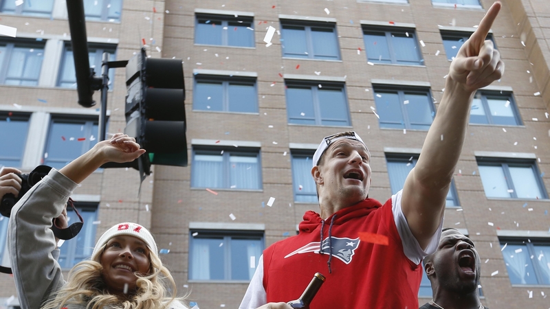 New England Patriots' Rob Gronkowski