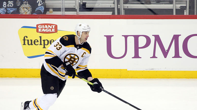 Boston Bruins defenseman Zdeno Chara