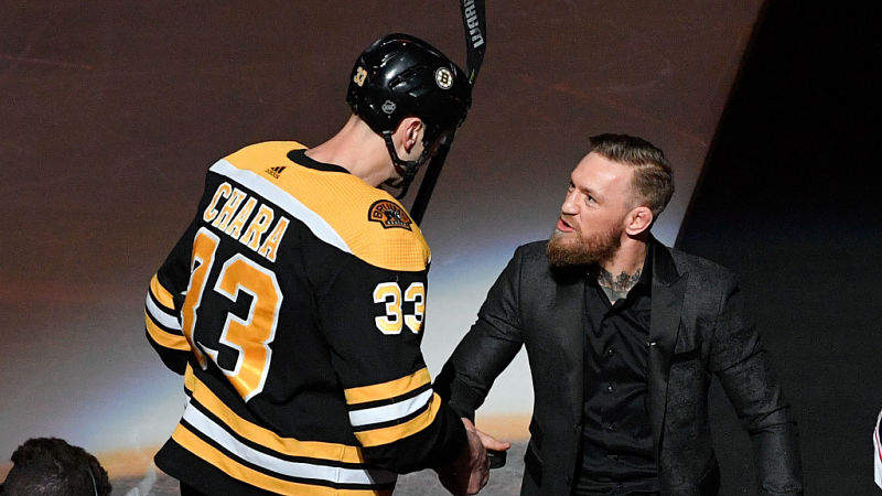 Zdeno Chara, Conor McGregor
