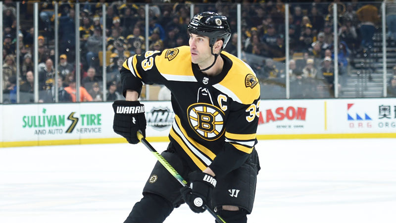 Boston Bruins Defenseman Zdeno Chara