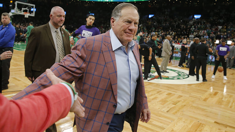 New England Patriots head coach Bill Belichick
