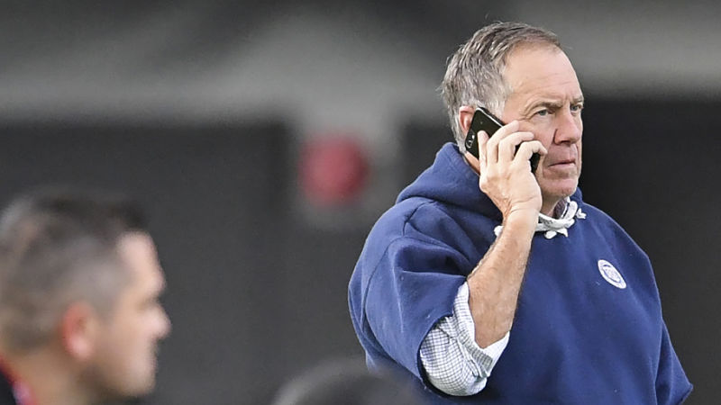 New England Patriots coach Bill Belichick