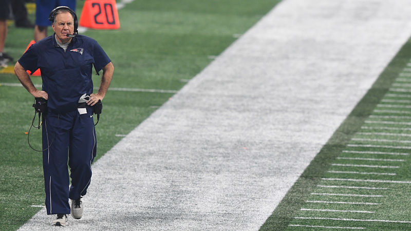 New England Patriots head coach Bill Belichick