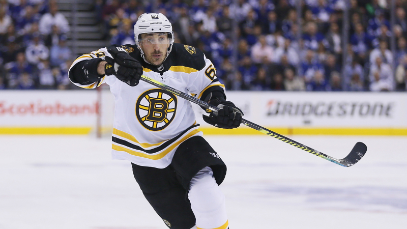 Boston Bruins winger Brad Marchand