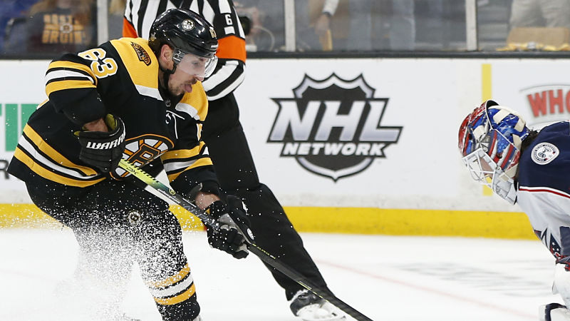 Boston Bruins forward Brad Marchand