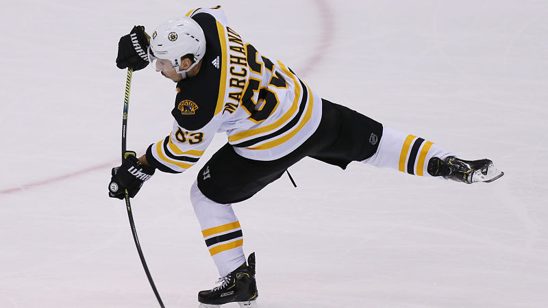 Boston Bruins forward Brad Marchand