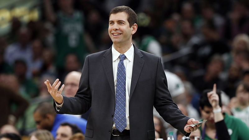 Boston Celtics head coach Brad Stevens