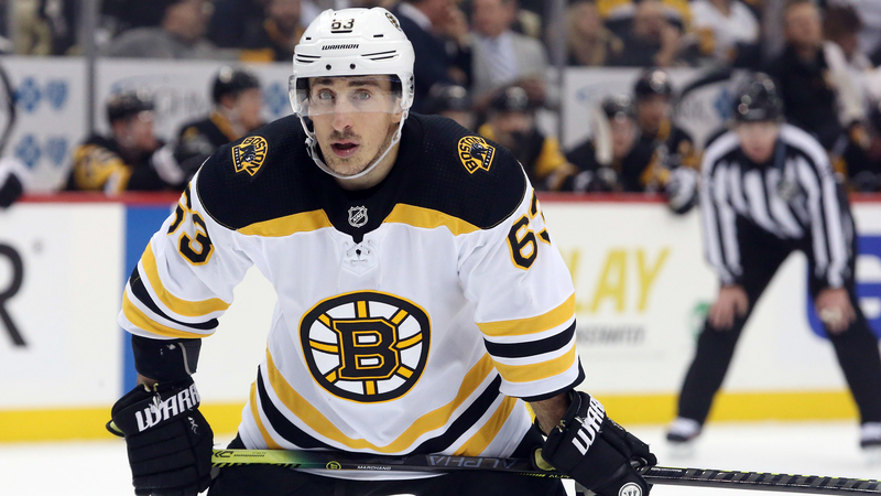 Boston Bruins Left Wing Brad Marchand