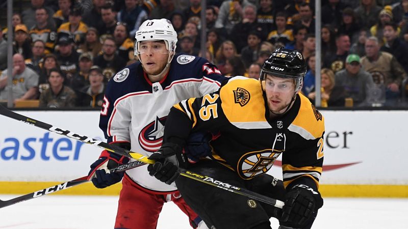 Boston Bruins defenseman Brandon Carlo