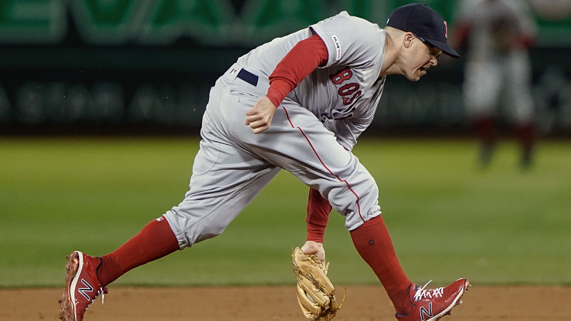 Boston Red Sox infielder Brock Holt