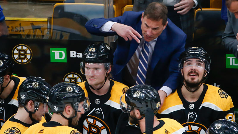 Boston Bruins coach Bruce Cassidy