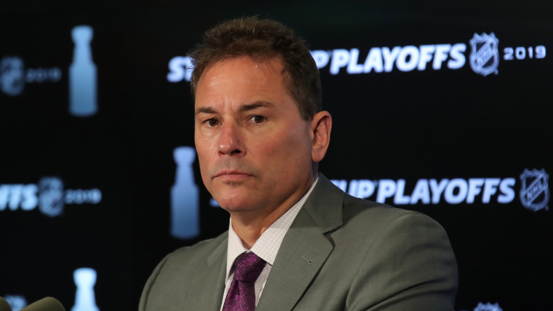 Boston Bruins coach Bruce Cassidy