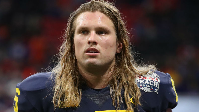 Michigan Wolverines defensive lineman Chase Winovich